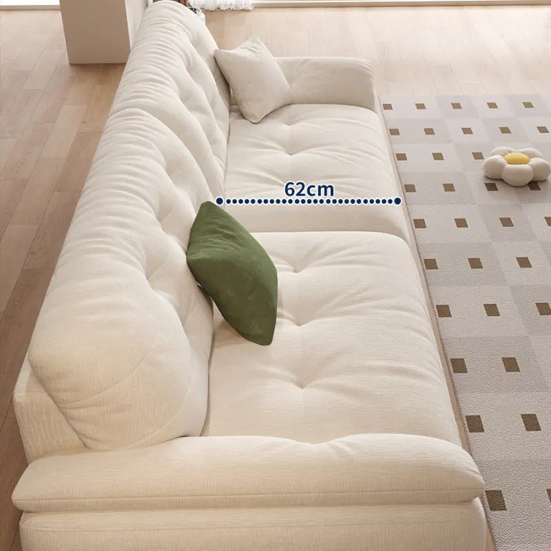 Modern Minimalist Living Room Sofas Designer Nordic Floor Loveseat Sofa Lounge Fluffy Divani Soggiorno Nuovi Arrivati Furniture