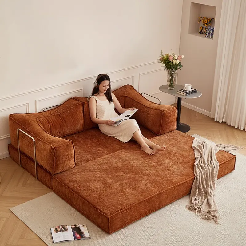 Nordic Designer Recliner Sofas Bed Sleep Living Room Floor Lounge Sofa Lazy Loveseat Divano Letto Pieghevole Home Furniture
