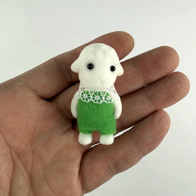 1Pc Sylvanian Families Baby Doll Dress Up Fashionable Hairstyle Doll Sylvania Toy For Girls Room Ornament Chritsmas Gift For Kid