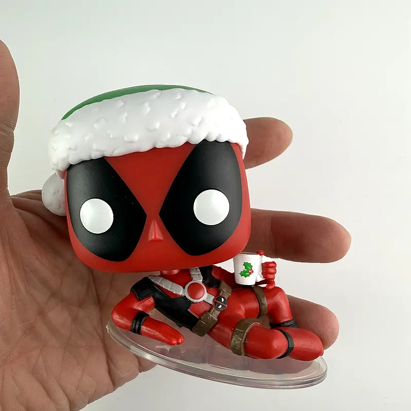 Original Funkos Movies Deadpool Parody Lying Down #1442 Vinyl Action Figure Toys Collectible Dolls Kids Gifts