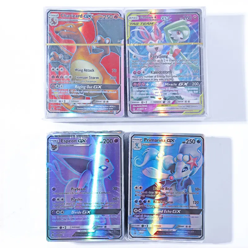 60PCS/Lot Pokemon Cards English Vstar Vmax V GX MEGA TAG TEAM EX Anime Card Toy Collection