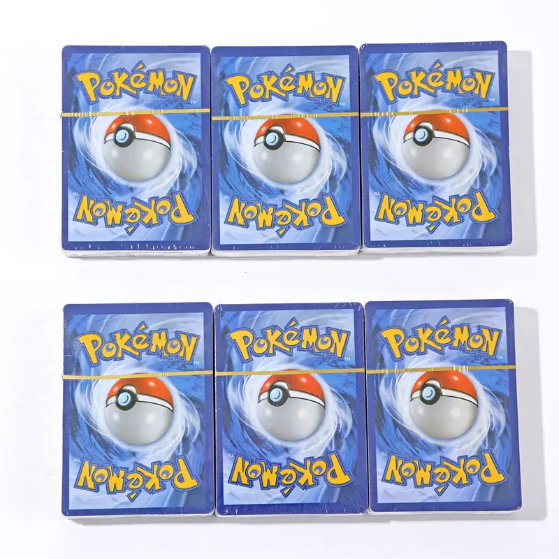 100/200Pcs English,French German Pokemons cards MEGA Vmax Shiny trading Card Birthday gift for children