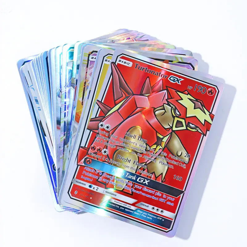 60PCS/Lot Pokemon Cards English Vstar Vmax V GX MEGA TAG TEAM EX Anime Card Toy Collection