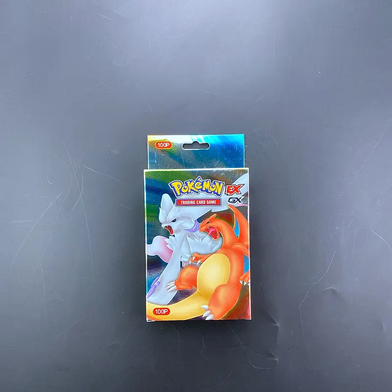 100Pcs New English Pokemons Cards GX MEGA TEAM EX Game Battle Card Collection Card Toys Gifts