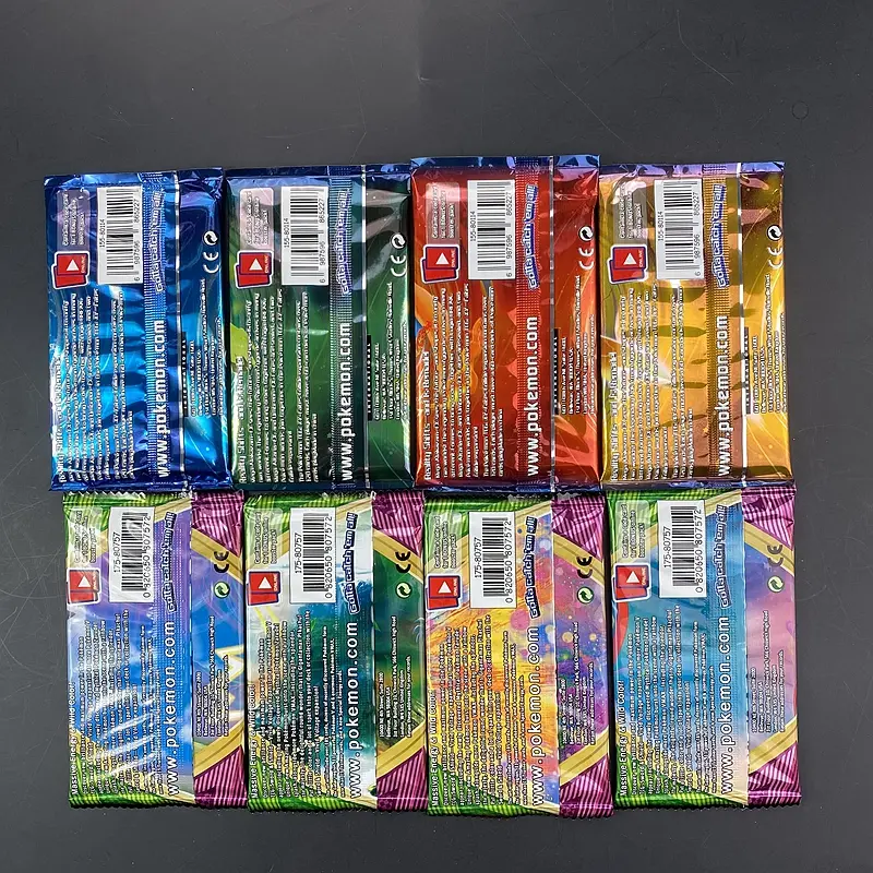 10/20pcs/bag English Pokemon Card TCG:Evolutions Booster Box Trading Game Collection Children Toys