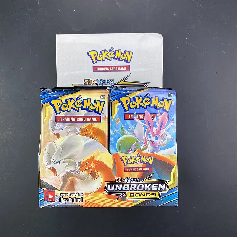10/20Pcs Pokemon Cards TCG: Crimson Invasion Sword&Shield Sun Moon Evolutions English Trading Card Booster Box Collectible Gi