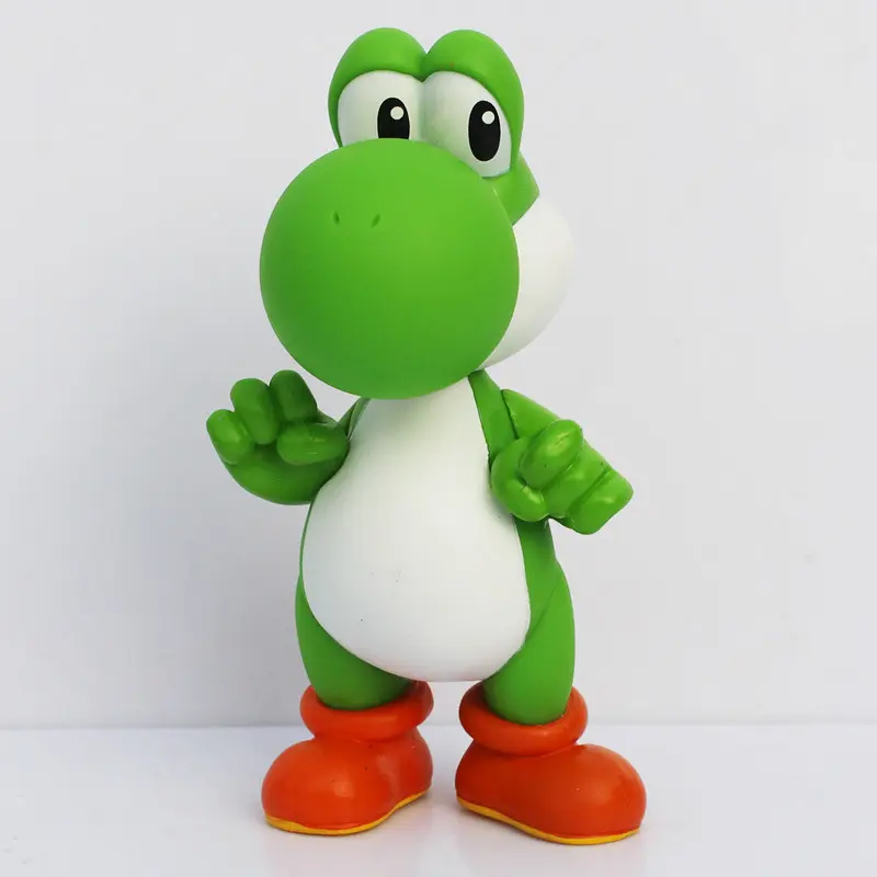Super Mario Luigi Peach Bowser Yoshi Wario Action Figure Anime Model Toys Cartoon Doll Birthday Gift for Children Kids