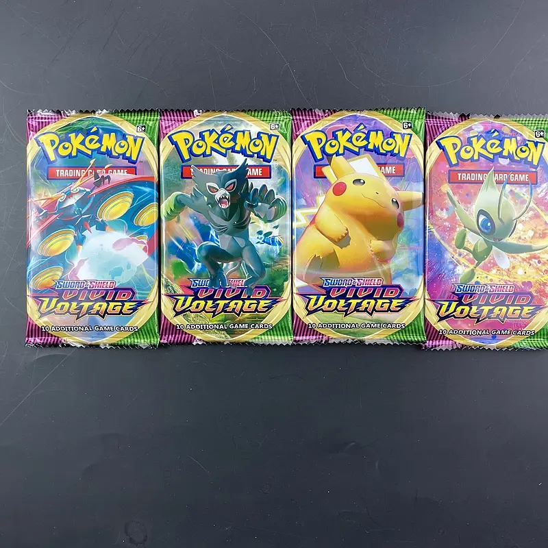 20pcs 2022 New English Pokemon Card Vmax GX Tag Team EX Mega Game Battle Carte Trading Children Toy