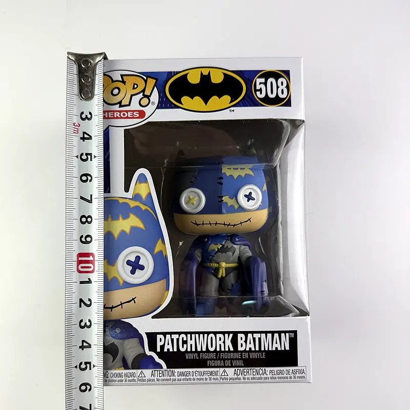 Original MARVEL Super hero batman 508# Vinyl Dolls Action Figure Model Toys for Children Birthday Gift
