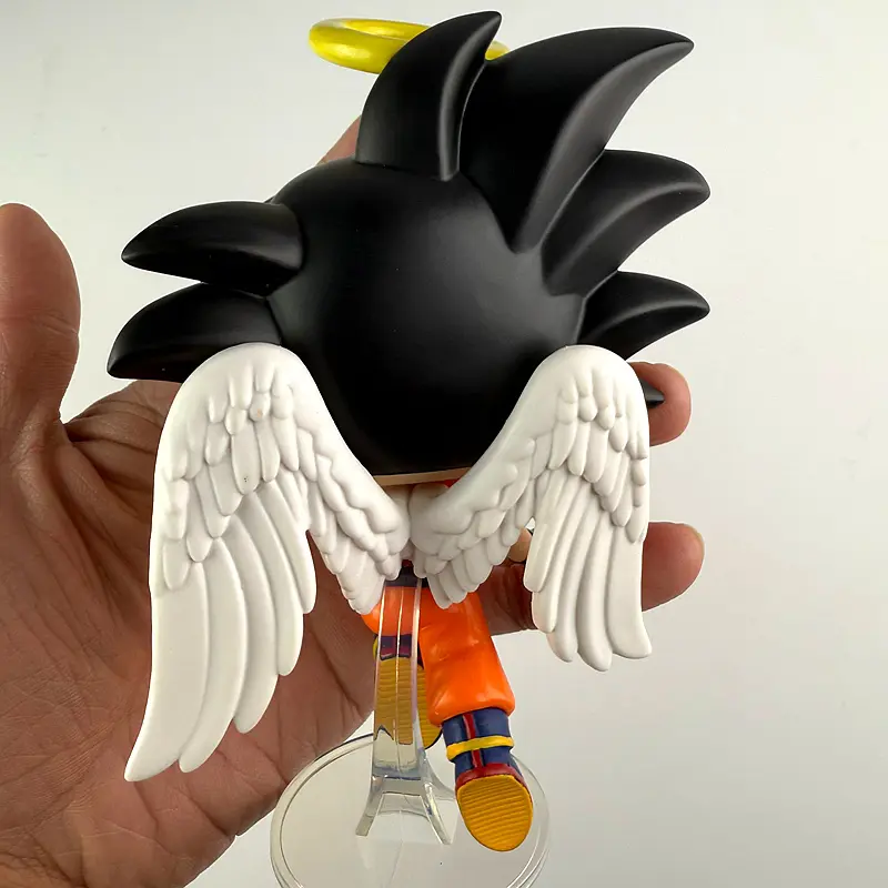 Original Funko POP Dragon Balls Z Goku with wings 1430# Action Figure Collection Limited Model Toys Child Gift