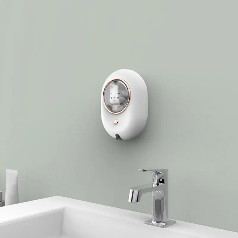 New Soap Dispenser Cute Pet Automatic Hand Washing Machine With The Lamp Wall-Mounted Induction Foam Soap Dispenser For Home