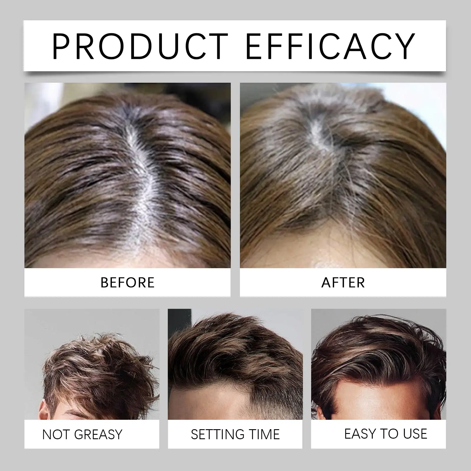 100ml SEVICH Hair Fiber Styling Hair Holding Spray New Style Hair Spray Thickening Mist for Men and Women