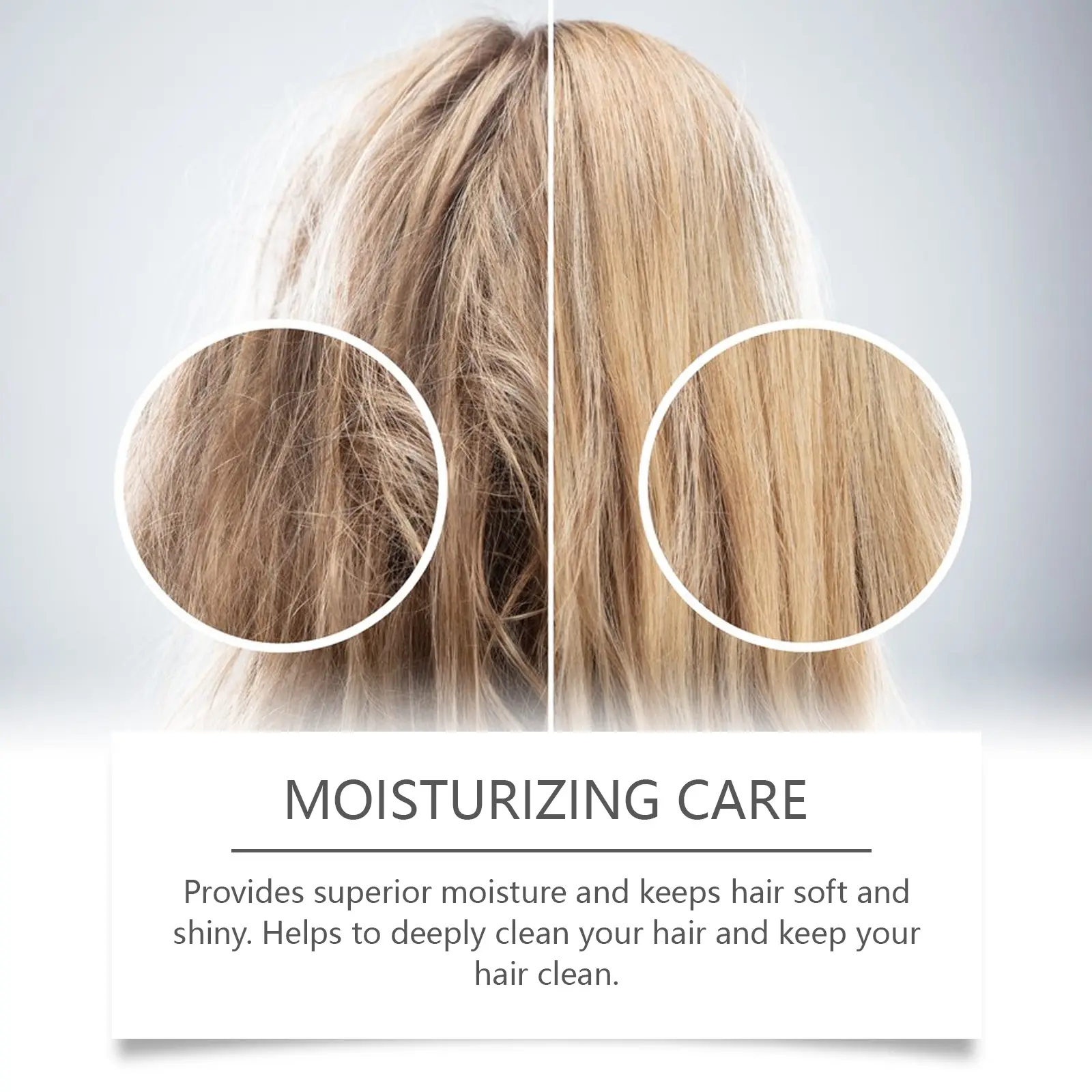 Collagen Shampoo and Conditioner for Hair Cleaning Scalp Nourish Hair Strengthening Shampoo Keratin Repair Mask Soft Hair Care