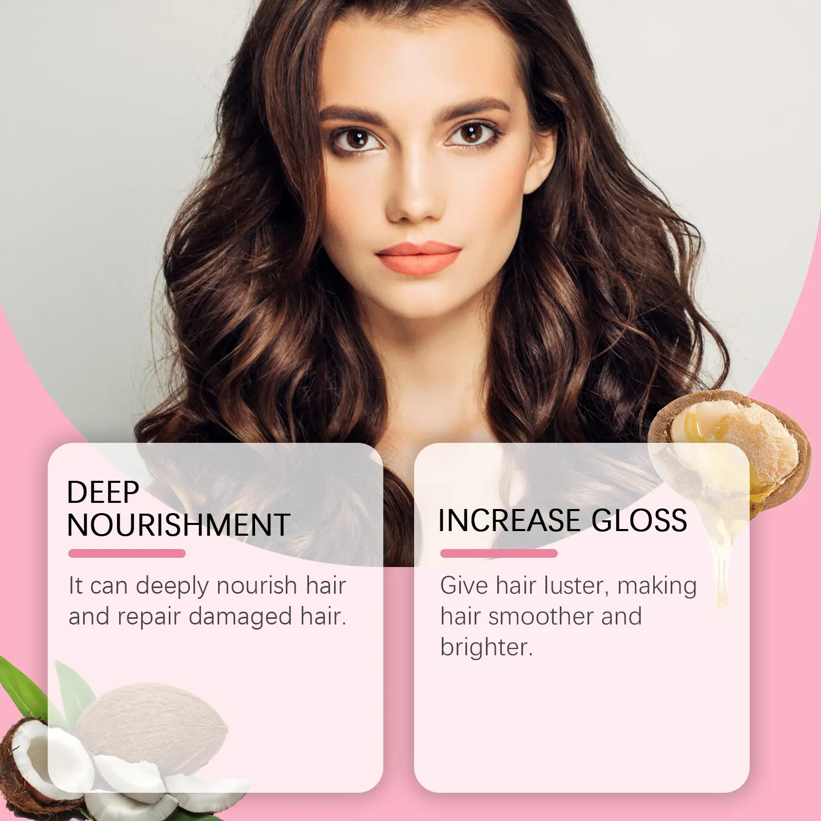 Ginger Hair Nourishing Mask Reduce Loss Moisturize Curly Improve Growth Strengthen Silky Keep Soft Smooth Hair Care Conditioner