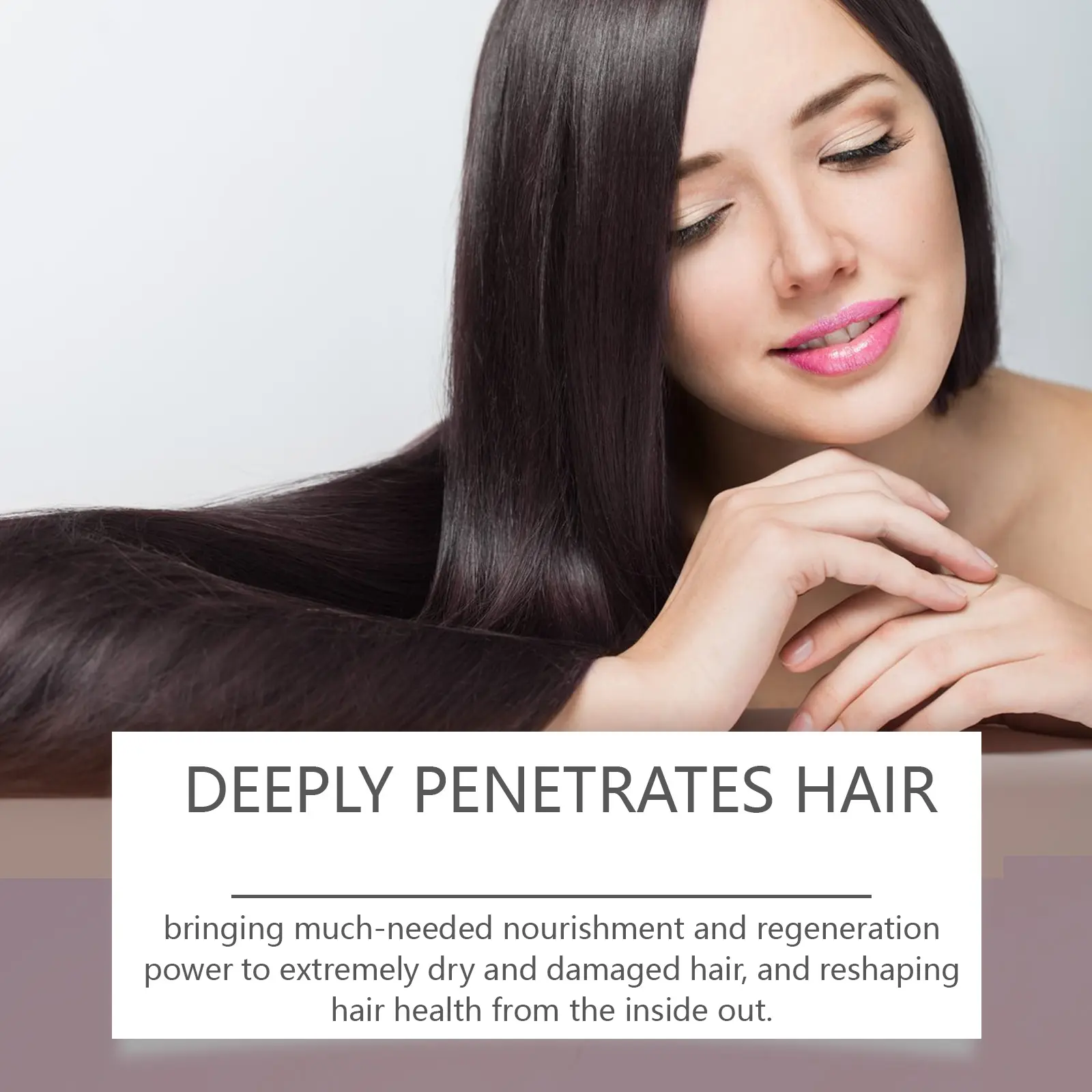 2024 New Collagen Hair Mask Moisturizing Hair Mask Frizzy Hair Deeply Penetrates Locks In Moisture Strengthen Hair 100g