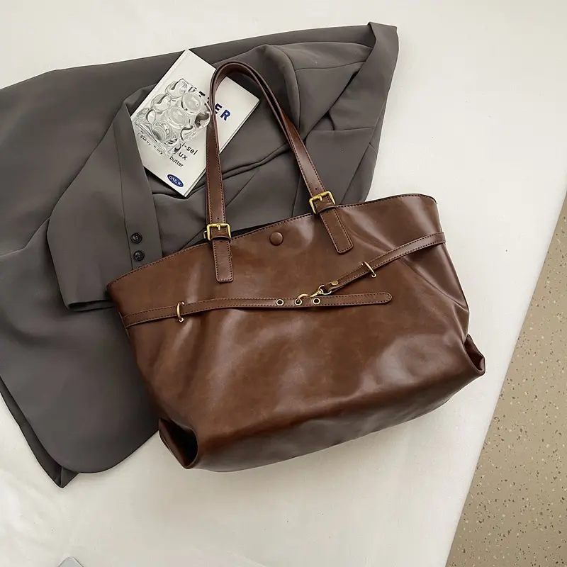 French Style Winter Women Shoulder Bag 2025 Y2K Lady Ita Bag Vintage Female Commuting Handbags Travel Tote Bags Clutch Purse