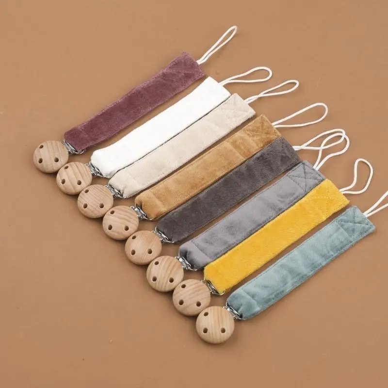 M76C Pacifier Strap Infant Pacifier Strap Soft & Comfortable Pacifier Clip Easy to Use & Travel Friendly Accessory Durable