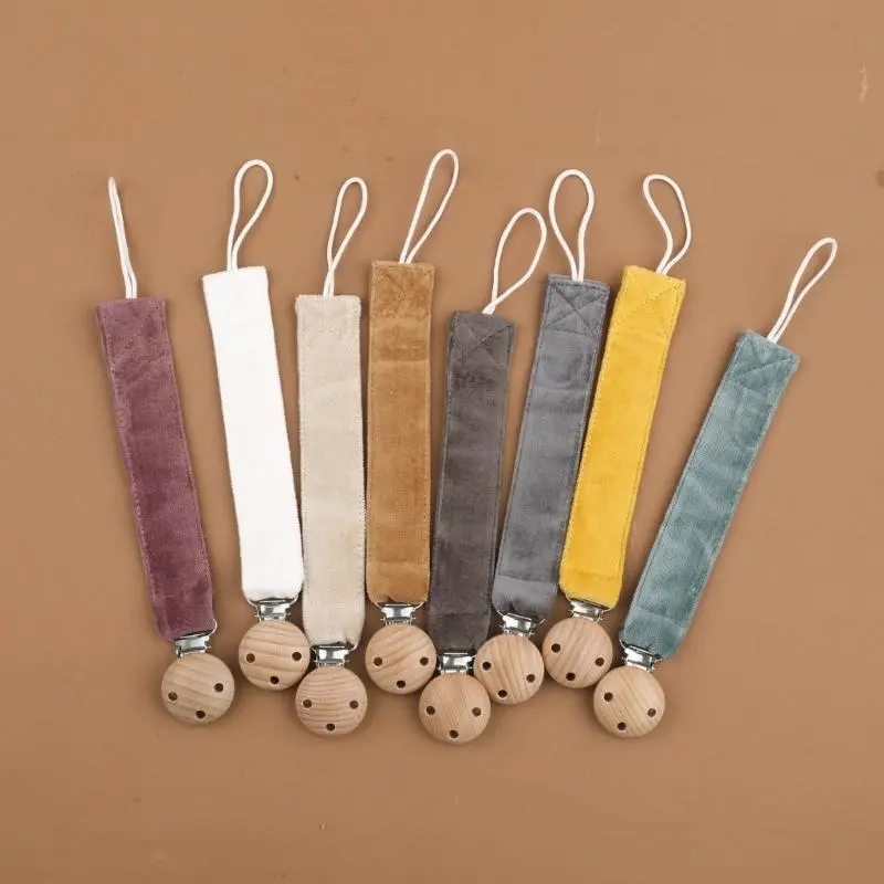 M76C Pacifier Strap Infant Pacifier Strap Soft & Comfortable Pacifier Clip Easy to Use & Travel Friendly Accessory Durable