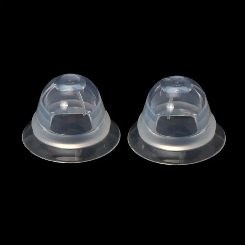 2pcs Silicone Nipple Sucking Corrector Pregnant Women Flat Retraction Puller Breast Shaper Nipple Breast Correction