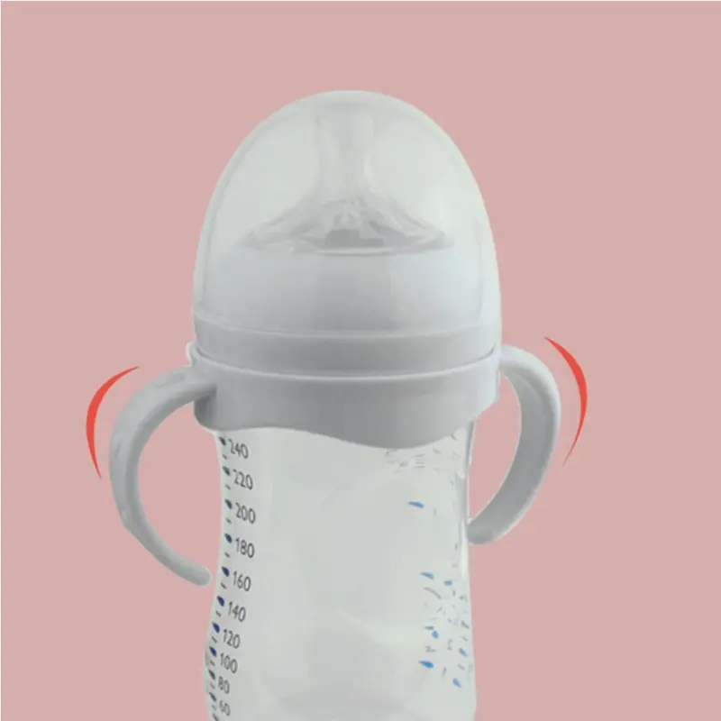 1Pc Baby Accessories Hand Shank For Feeder Bottle Grip Handle For Avent Natural Wide Mouth PP Glass Baby Feeding Bottles