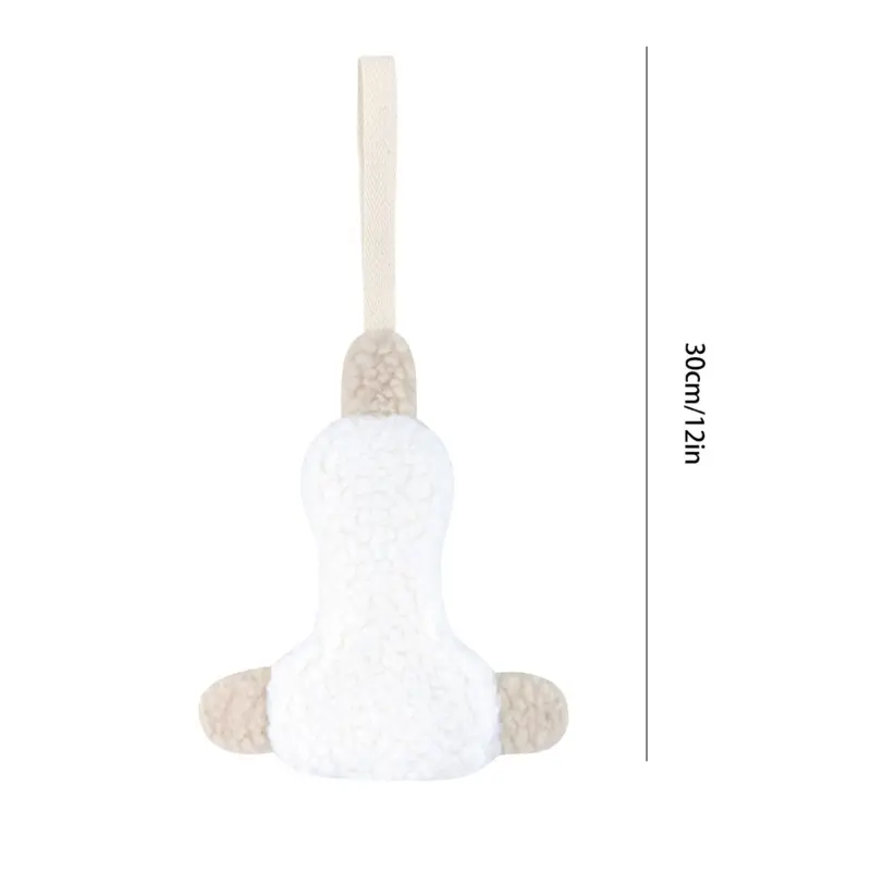Handmade Plush Goose Duck Baby Pacifier Clip Chain Pendant Korean Cartoon Newborn Dummy Nipples Holder Clips Toys Baby Accessori