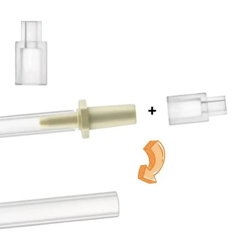 Breast Milk Collector Connector Repair Part for Spectra Breast Pump Accessories Replacement Baby Feeding Tool Hose Connector