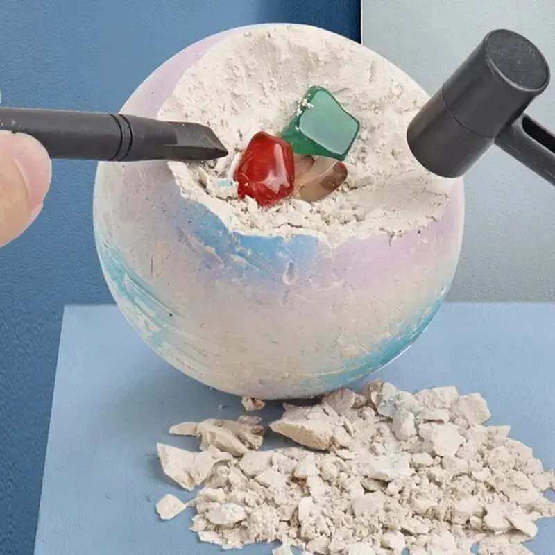 Children's Archaeology Digging Treasure Planet Gem Ore Exploration of The Solar System Mining Science Education Educational Toys