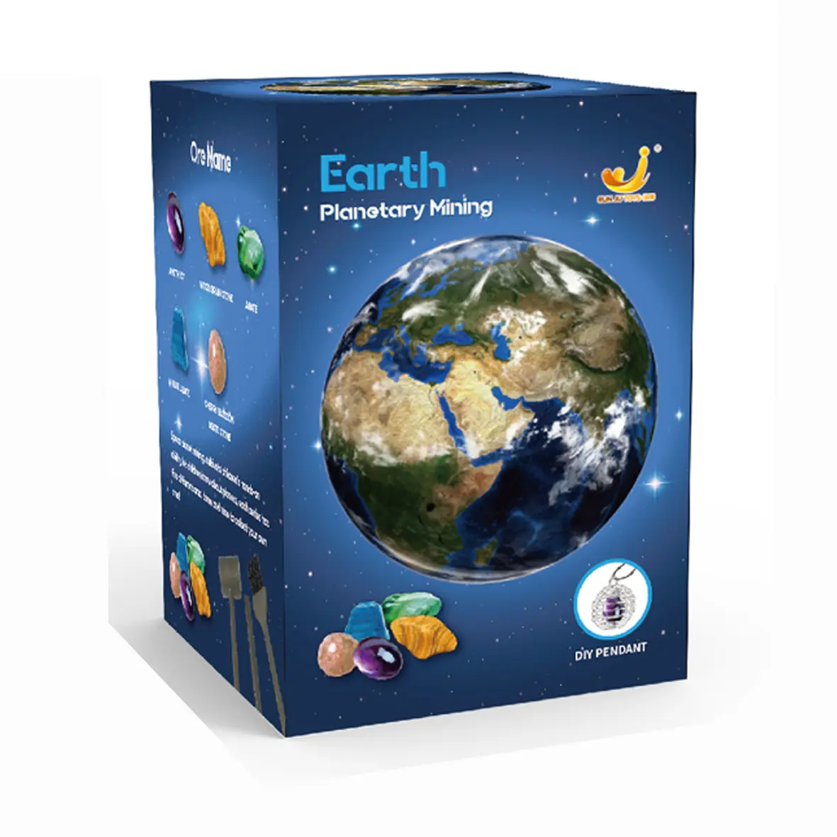 Children's Archaeology Digging Treasure Planet Gem Ore Exploration of The Solar System Mining Science Education Educational Toys