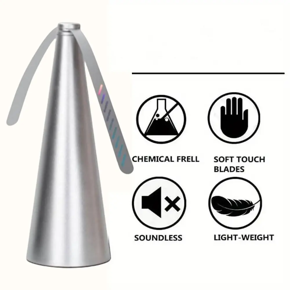 Automatic Mosquito Repellent Fan Fly Mosquito Repeller Fan Battery Powered Portable Pest Control for Home Outdoor Picnic