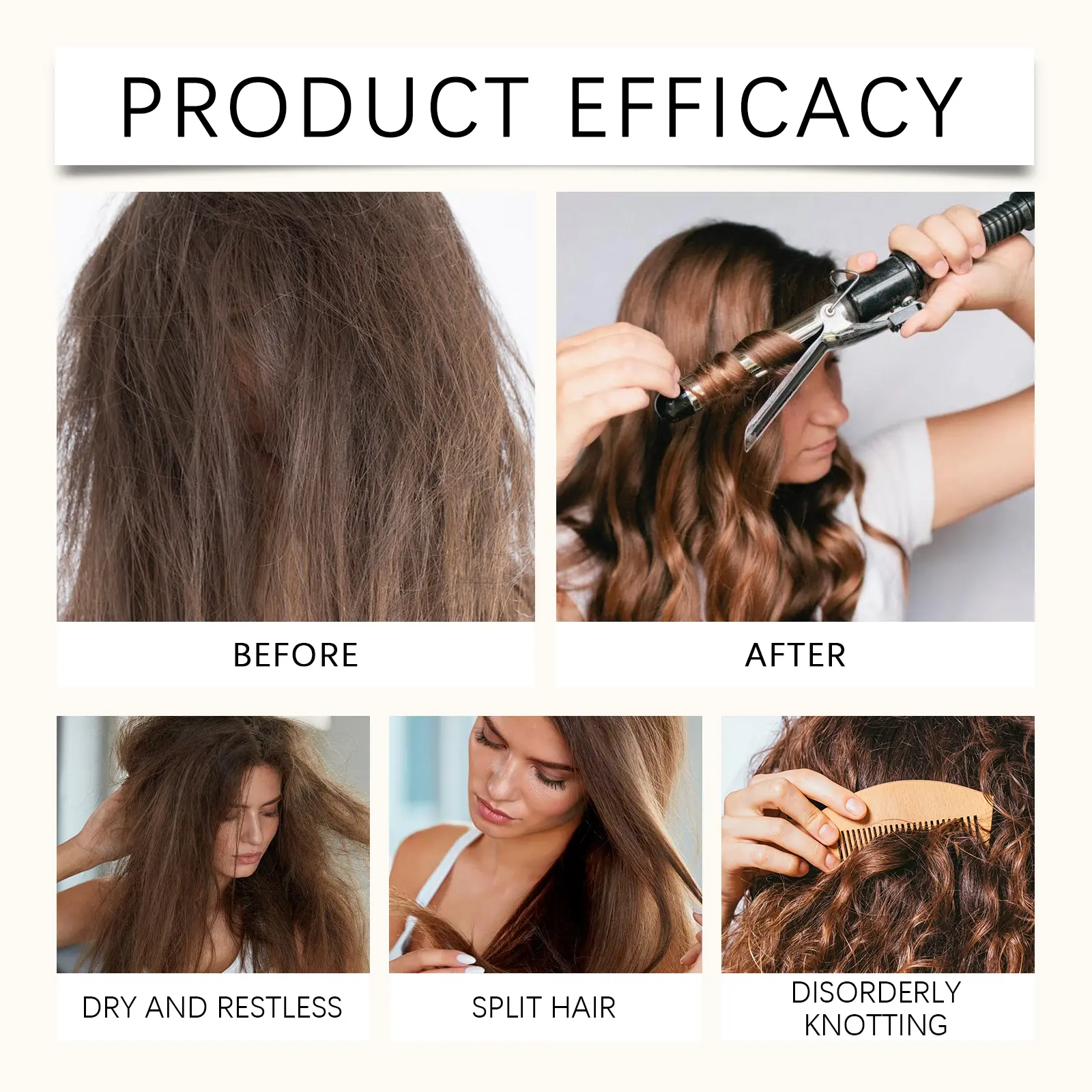 Collagen Shampoo Remove Dandruff Relieve Itching Dry Hair Deep Cleaning Shampoo Hyaluronic Acid Moisturizing Hair Care Shampoo