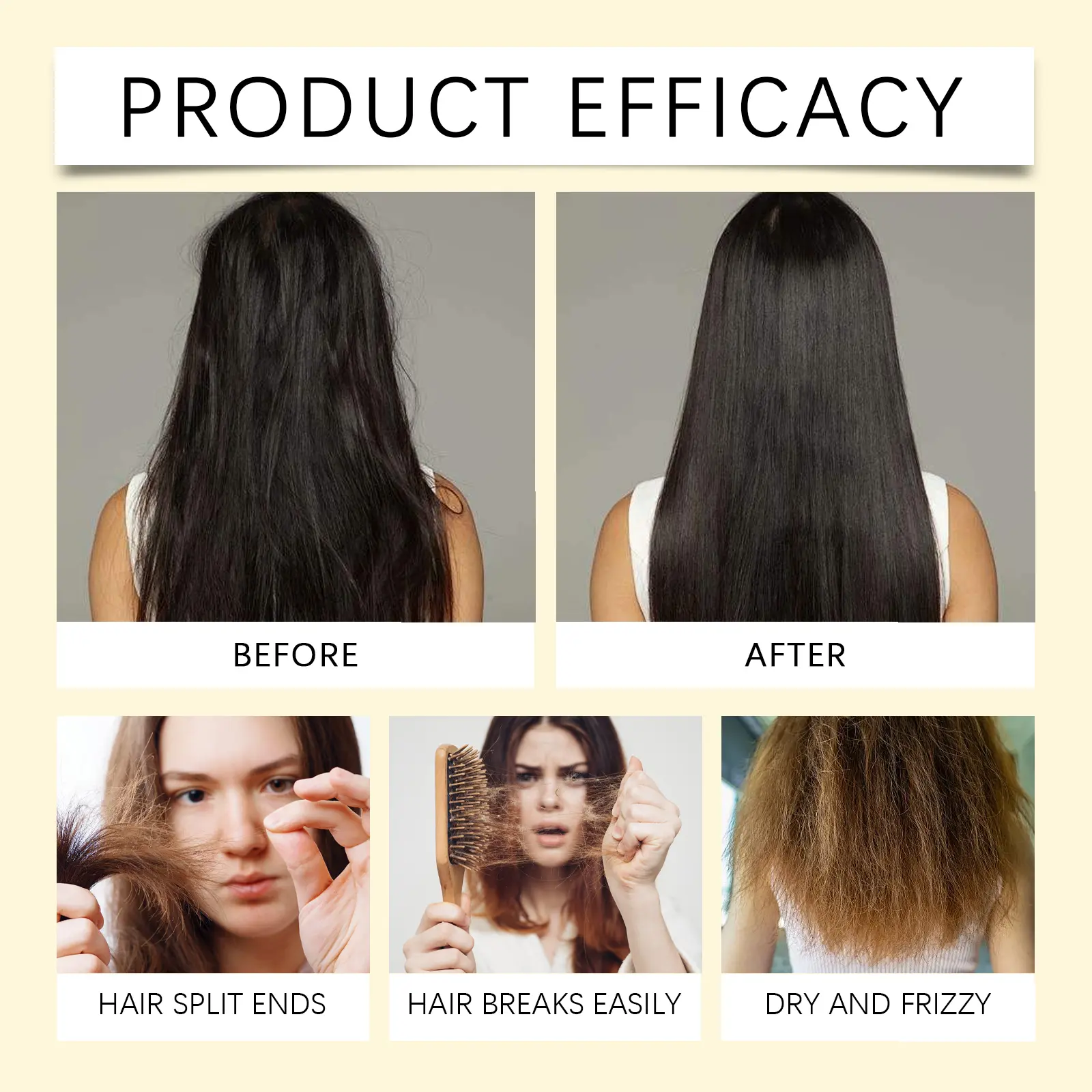 Hydrating Repairing Hair Mask Nourishes Moisturizes Smooths Repairs Hydrates Softens And Fluffs Hair Care Serum Hair Mask