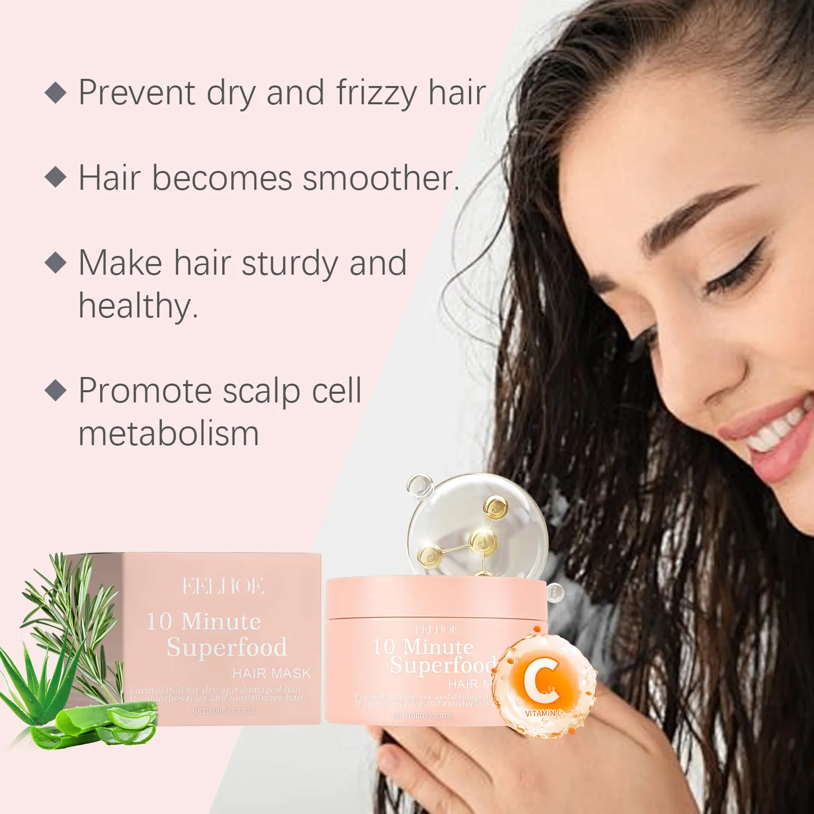 Keratin Hair Mask Repairing Frizzy Conditioner Scalp Treatment Repair Damaged Hair Cream Smoothing Straightenig Soft Hair Care