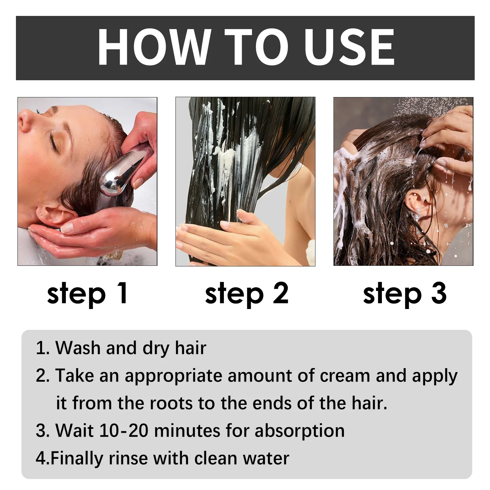Hair Straightening Cream Repair Damaged Frizzy Hair Restore Soft Smooth Shiny Hair Moisturizing Keratin Protein Correction Cream