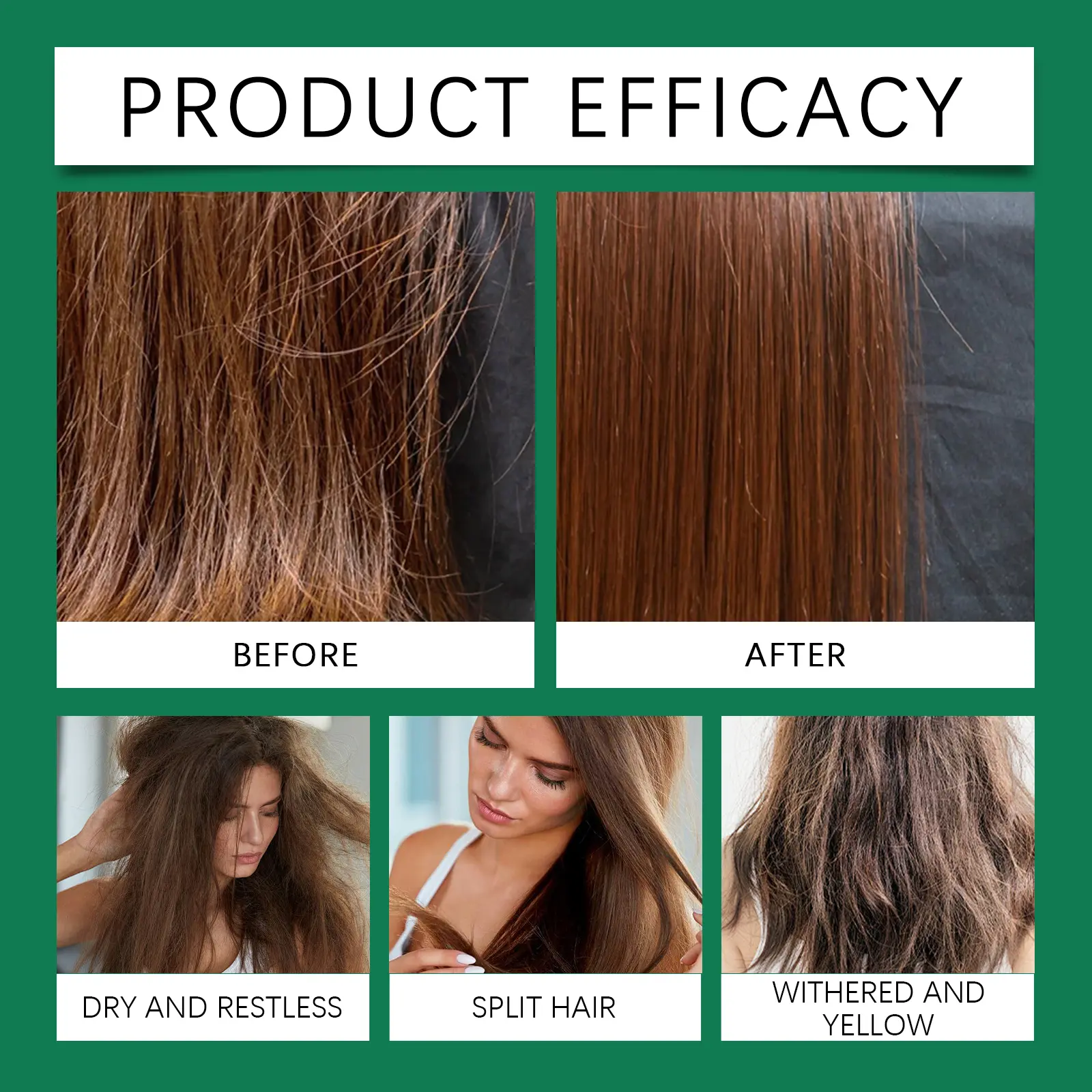 Shampoo with Collagen Hair Treatment Deep Repair Conditioning Anti Breakage Hair Scalp Care Purifying Shampoo for Keratin 100ml
