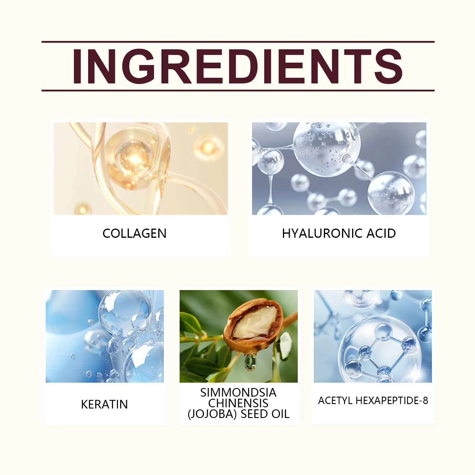Collagen Hair Mask Repair Damaged Frizzy Smoothing Keratin Nourish Straightening Hair Cream Scalp Treatment Hair Care Products