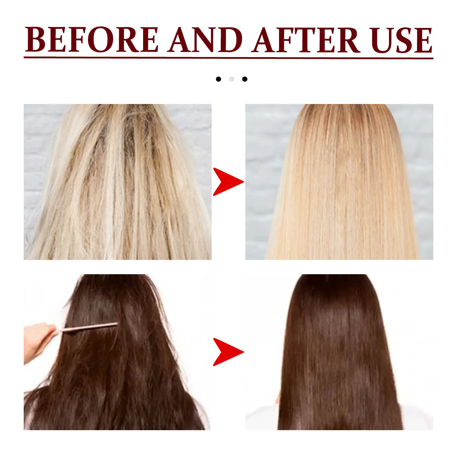 Hair Smoothing Essence Conditioner Improve Dryness Curly Leave-in Repair Keratin Hair Damaged Hair Treatment Nourishing Serum