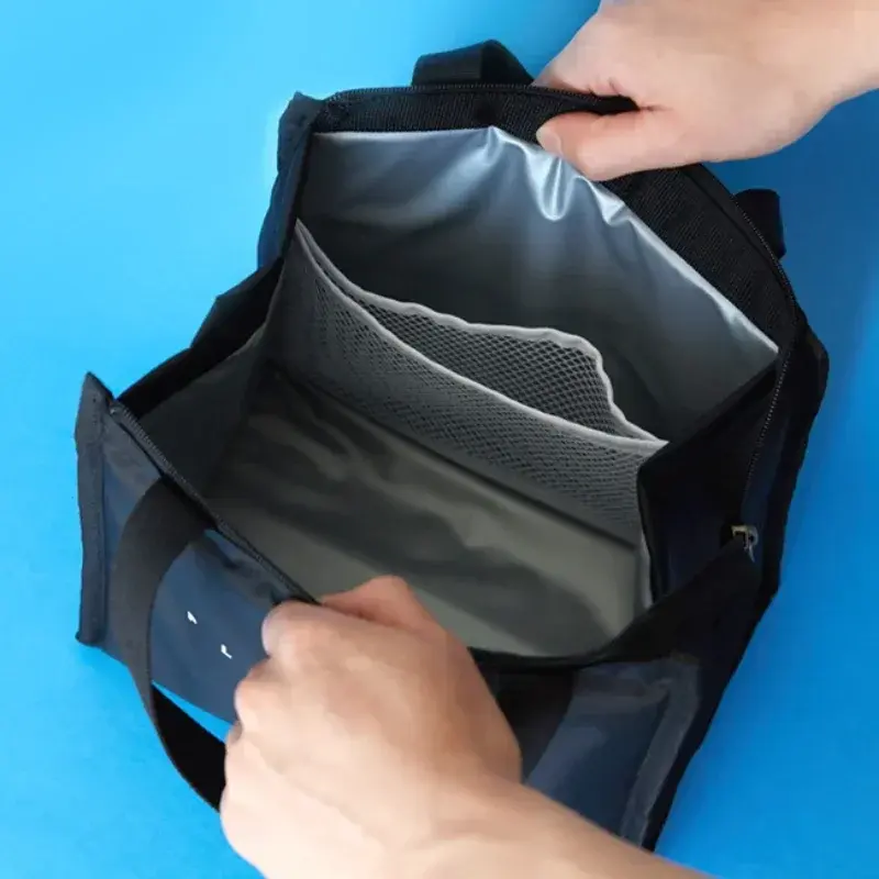 Lunch Bag Office Worker Bring Meals Thermal Pouch Child Picnic Beverage Snack Fruit Keep Fresh Handbags Food Bags