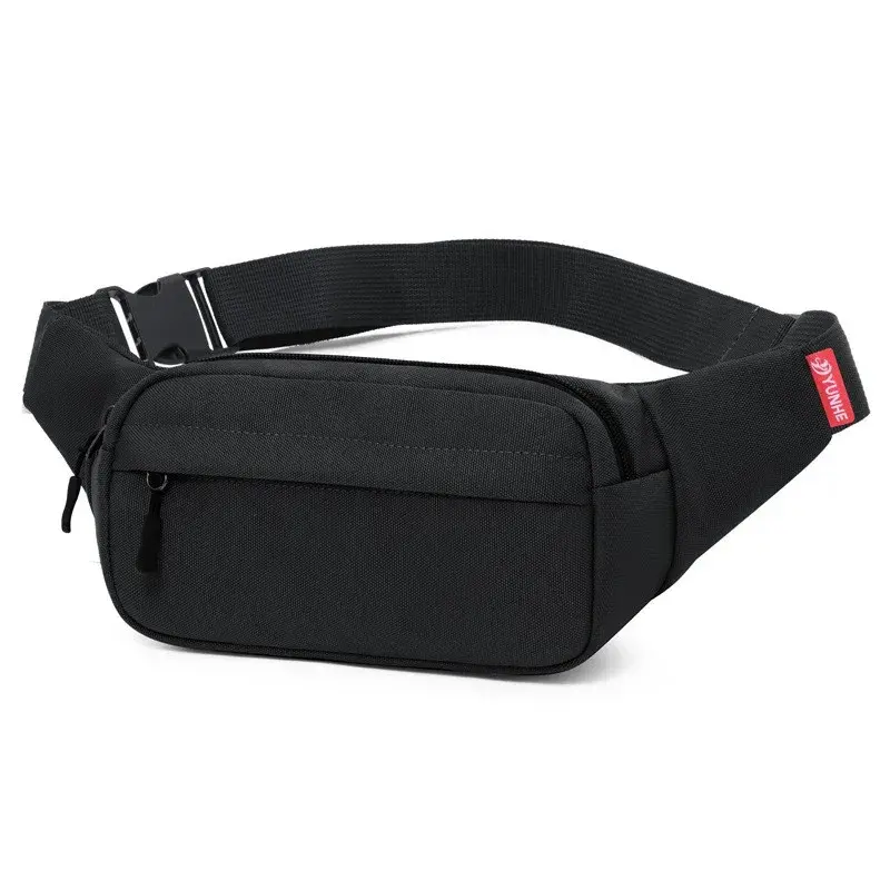 Oxford Men Cell Phone Bags Women Waist Bag Outdoor Crossbody Bags Travel Solid Color Fanny Pack Chest Bag Waist Packs Bolsos