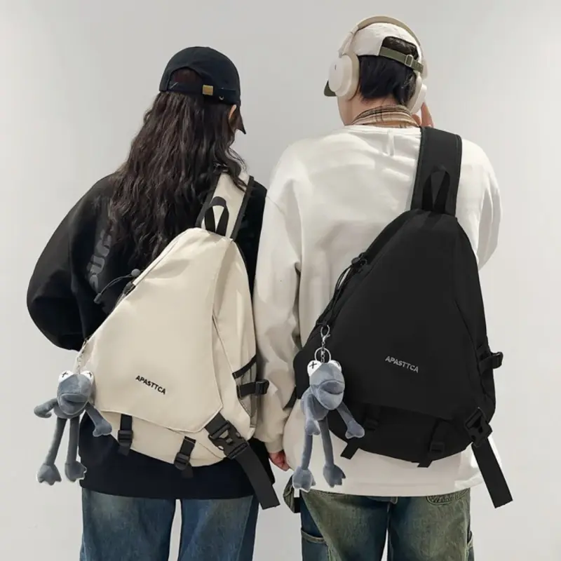 2024 New Chest Bag Men's Crossbody Bag Multi Functional Casual One Shoulder Backpack Large Capacity Messenger Bags for Men Bolsa