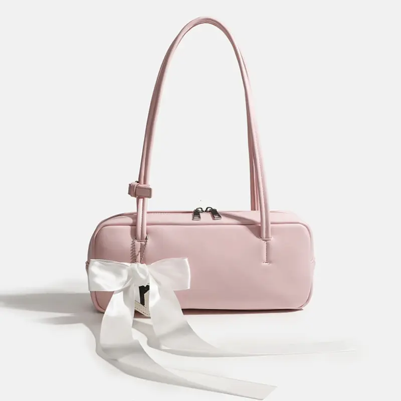Fashion Solid Large Capacity Shoulder Bags Interior Compartment Soft 2024 High Quality Bags for Women Zipper Pu Women's Handbags