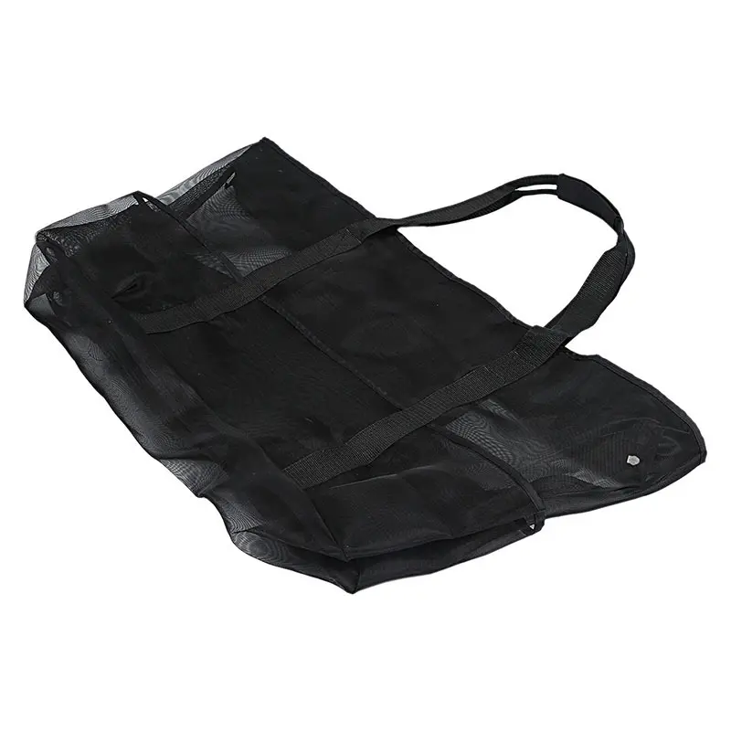 8 Pockets Summer Large Beach Bag for Towels Mesh Durable Beach Bag for Toys Waterproof Underwear Pocket Beach Tote Bag Handbags