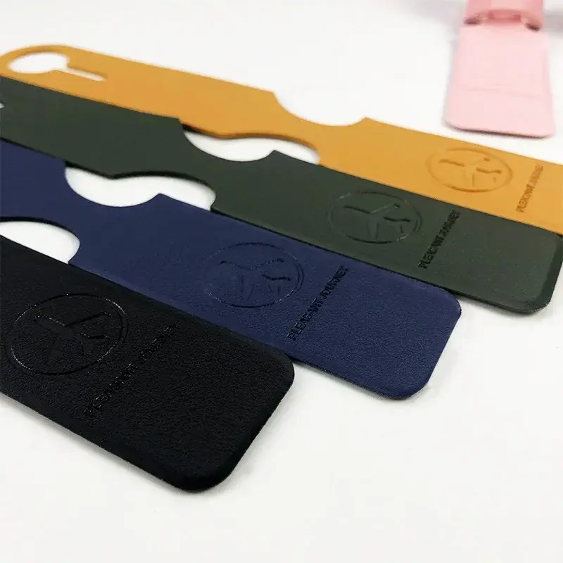 1PC PU Leather Luggage Tag Creative Baggage Suitcase Identifier ID Addres Holder Boarding Tags Portable Label Travel Accessories