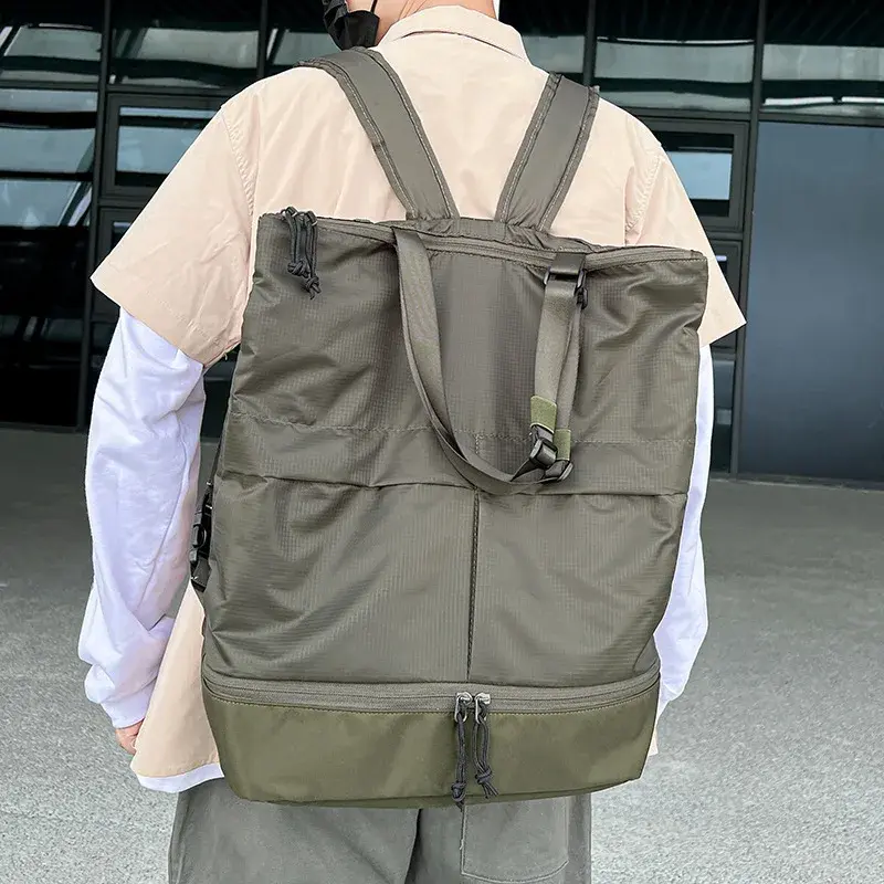 Women&Men Backpack Large Capacity Unisex Backpacks Nylon Waterproof Sports Bag Trend School Bags Portable Leisure Travel Handbag