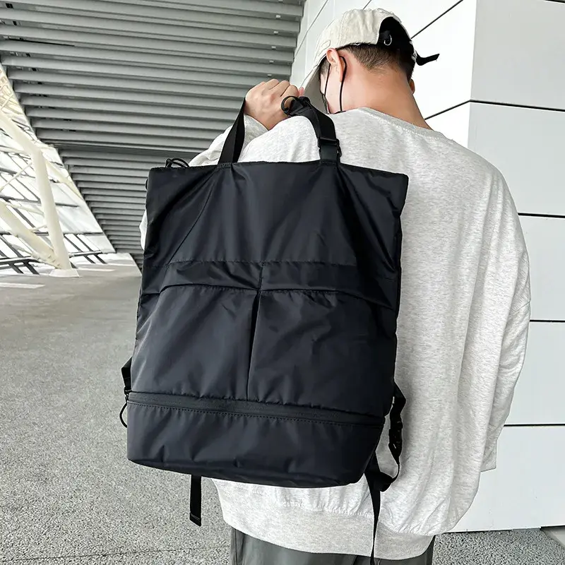 Women&Men Backpack Large Capacity Unisex Backpacks Nylon Waterproof Sports Bag Trend School Bags Portable Leisure Travel Handbag
