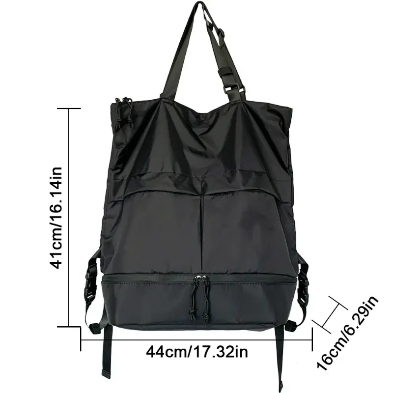 Women&Men Backpack Large Capacity Unisex Backpacks Nylon Waterproof Sports Bag Trend School Bags Portable Leisure Travel Handbag