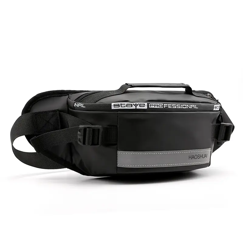 2025 Large Capacity Anti-theft Male Belt Close-Fitting Waist Bags Multi-Functional Shoulder Bag Men Nylon Fanny Chest Fanny Pack