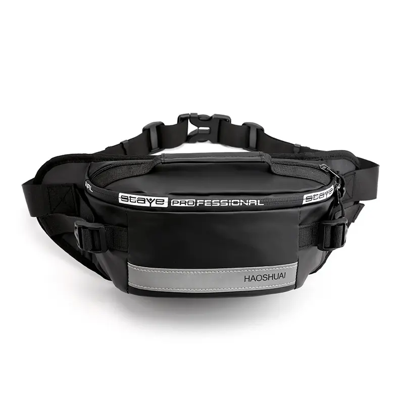 2025 Large Capacity Anti-theft Male Belt Close-Fitting Waist Bags Multi-Functional Shoulder Bag Men Nylon Fanny Chest Fanny Pack