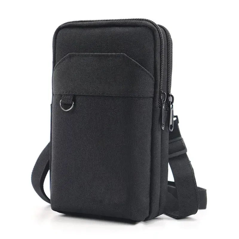 Fashion Waist Bag Purse Outdoor Sports Travel Pocket Waist Fanny Pack Men 7.2 Inch Phone Pouch Camping Hunting Tactical Bag