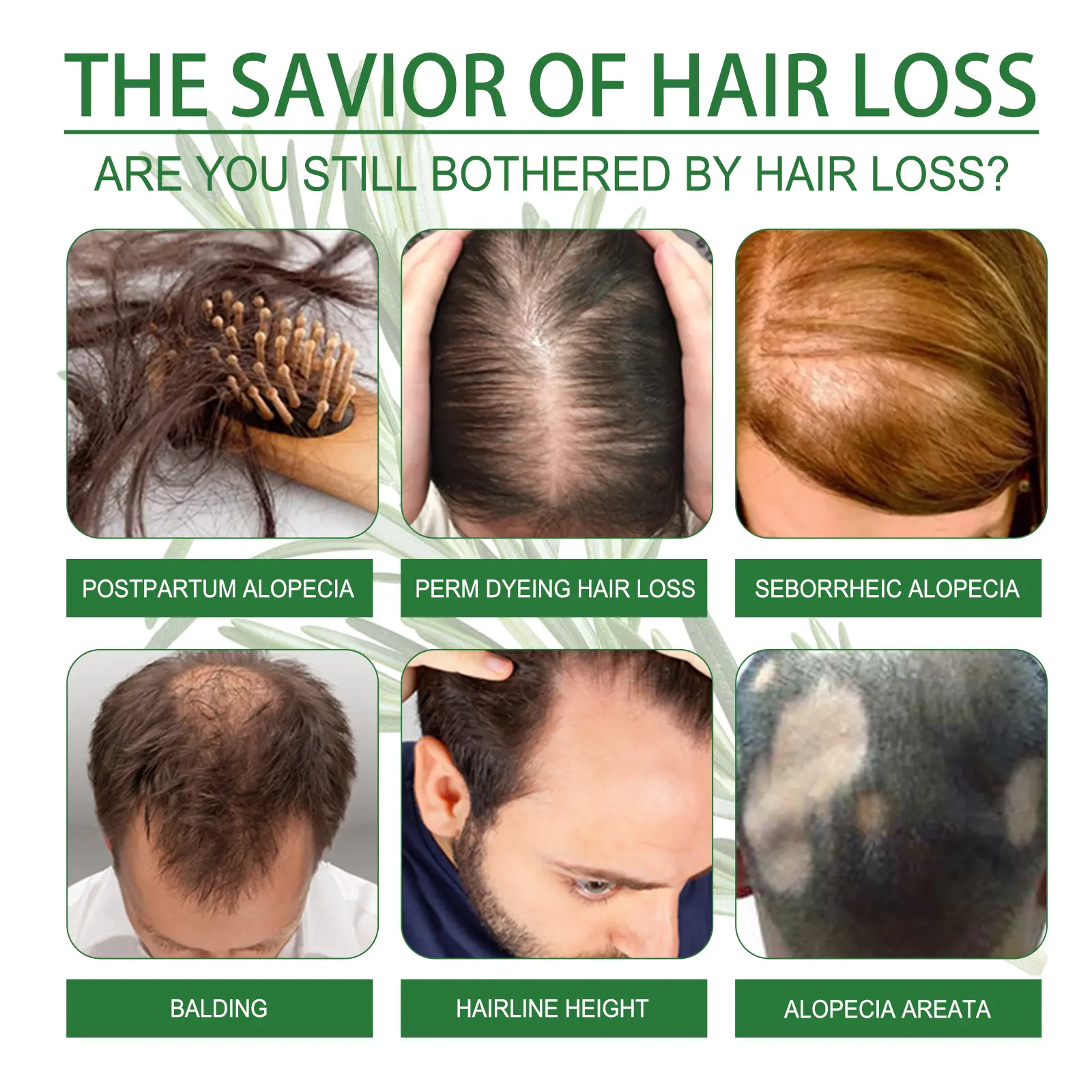 Hair Growth Treatment Protect Moisturize Scalp Improve Hair Quality Natural Hair Nutrient Solution For Men Women Hair Root Spray