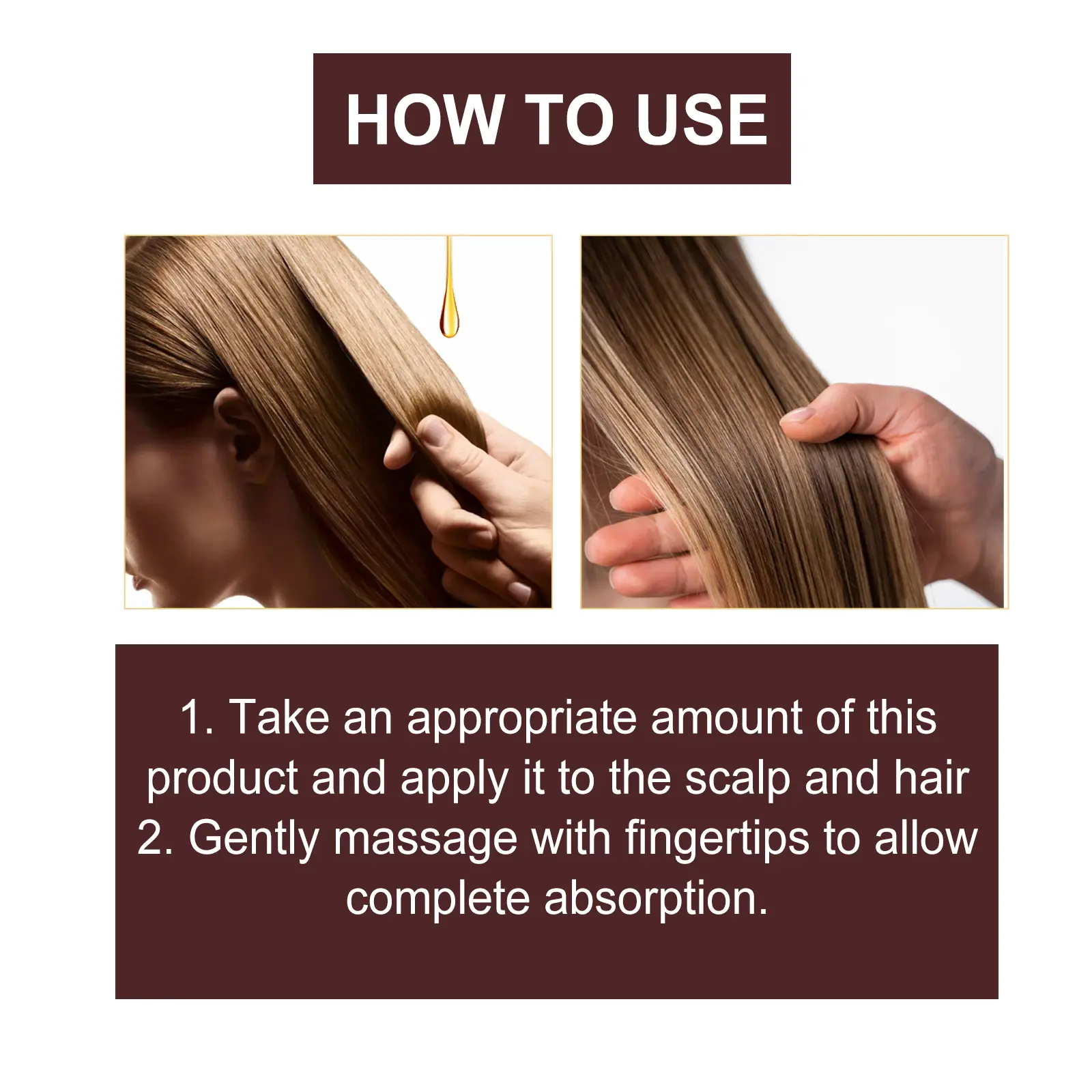 100ml Protein Leave-In Hair Care Herbal Extract Moisturizing Deep Gentle Hair Care Oil Suitable For Dry And Damaged Hair